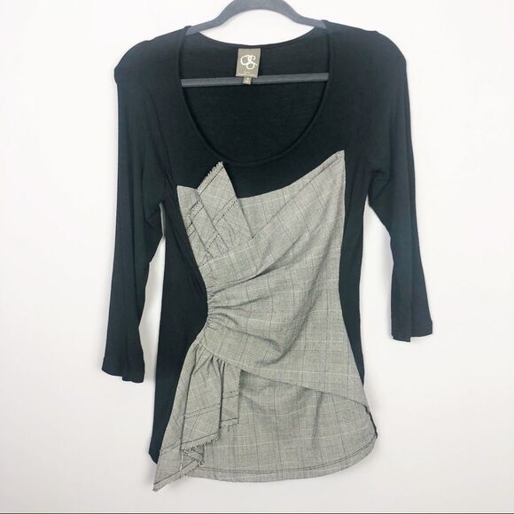 ANTHROPOLOGIE | ONE SEPTEMBER Bow Accent Top Small - Picture 1 of 7